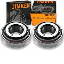 2 pc Timken Front Outer Wheel Bearing and Race Sets compatible with Chevrolet Camaro 1967-1978