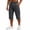 Dark Gray, variant on Cropped Beach Pants for Men with Breathable Fabric and Cargo Pockets Featuring Lightweight Feel for Summer Days Ocean Walks Pool Parties Surf Sessions Lake Trips Orange M