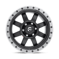 thumbnail image 3 of Fuel 1PC Aluminum Rim D551 TROPHY 18X10in Matte Black with Gunmetal Ring Finish, D55118008350, 3 of 3