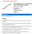thumbnail image 2 of Rear Right Brake Hose - Compatible with 2018 - 2023 Chevrolet Traverse - AC Delco, 2 of 2