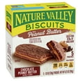 thumbnail image 2 of 2 Pack - Nature Valley Biscuits Chocolate Peanut Butter 5ct 6.75 oz Package May Vary, 2 of 5
