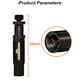 thumbnail image 4 of Kit de Válvula Desinfladora de Neumáticos con Parada Automática Ajustable (10-30 PSI) 8 Piezas Herramienta de Inflado de Neumáticos Atornillable para Vehículos Motocicletas, 4 of 5