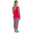 thumbnail image 5 of Dr. Seuss Thing 1 and Thing 2 Character Emblem Matching Family 2-Piece Tight Fit Pajama Set, 5 of 5