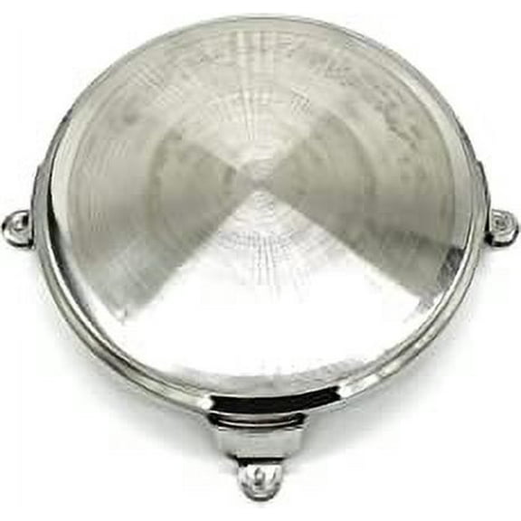 iKonbi Stainless Steel Classic Rolling Board/ Chakla Silver