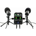 thumbnail image 7 of Zoom PodTrak P2 Podcast Recorder with 2 USB Mic Inputs, 2 Headphone Outputs, AI Noise Reduction, Tone & COMP Effects, Remote Guest Recording Bundle With 64GB Memory Card + More, 7 of 7