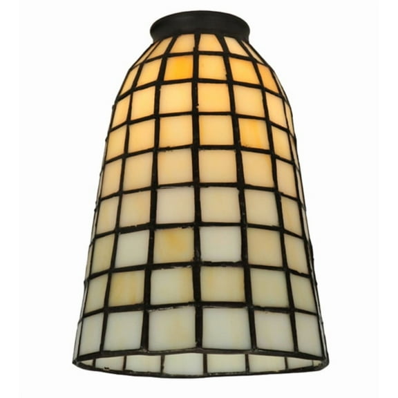 Meyda Tiffany 67039 Geometric 6.5" Tall Lamp Shade