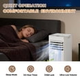 thumbnail image 5 of BaPiPro 10000 BTU 3-in-1 Smart Portable Air Conditioner, Standing Cooling Unit with APP & Remote Control, Cooling, Dehumidifier & Fan Functions, 55dB Quiet Operation for Bedroom & Indoor Spaces, 5 of 9