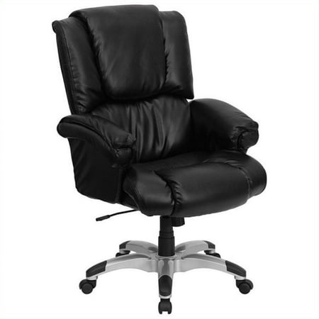 Scranton Co High Back Leather Executive Office Chair In Black