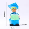 thumbnail image 2 of Muñeco De Peluche De Temporada De Graduación, Muñeco De Graduación Azul, Adornos De Regalo De Graduación Suaves Y Cómodos Eigraketly FN007481-00, 2 of 6
