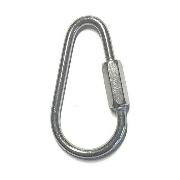 Stainless Steel 316 Pear Shape Quick Link 5/32" (4mm) Marine Grade