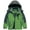 Green, variant on Boy's Waterproof Ski Jacket Kids Windproof Fleece Lined Orange 4-5