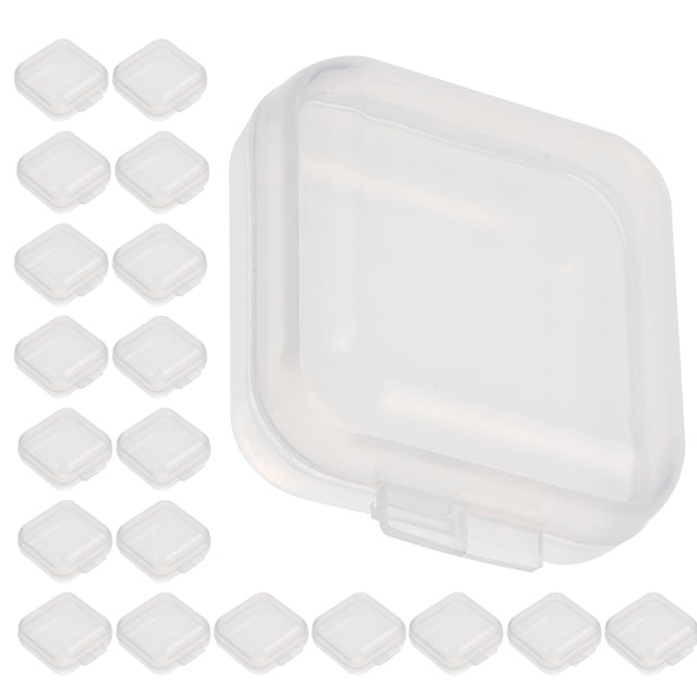 100 piezas de cajas de almacenamiento pequeñas cajas de joyería accesorios de accesorios de accesorios de almacenamiento