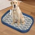 thumbnail image 6 of Dog Toilet Puppy Potty Potty Potty Tray Pet Pee Toilet Detachable Dogs Toilet Cleaning Tool for Small and Medium Dog Dark Blue, 6 of 8