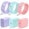 thumbnail image 1 of Cargador de pared Charger VANOVEI USB C de 20 W con cable de 10 pies para iPhone 14, 1 of 7