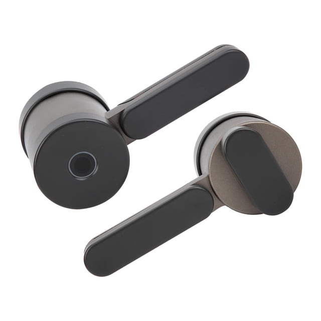 Entrada de puerta USB, cerradura de huella digital, sistema de seguridad para el hogar de 3 palancas, cerradura recargable, diseño a prueba de futuro Jadeshay A