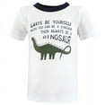thumbnail image 7 of Hudson Baby Toddler Boy Short Sleeve T-Shirts, Construction Dino, 3 Toddler, 7 of 7