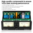 thumbnail image 4 of Douk Audio VU3 Dual Analog VU Meter, 2-Way Amplifier/Speaker Switch, Audio Switcher Box with DB Panel Display, 4 of 9