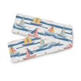 thumbnail image 7 of Yayeee Table Runner 90 inches Long Home Kitchen Dinning Party Decoration, White Hand Drawn Sailboats, 7 of 7