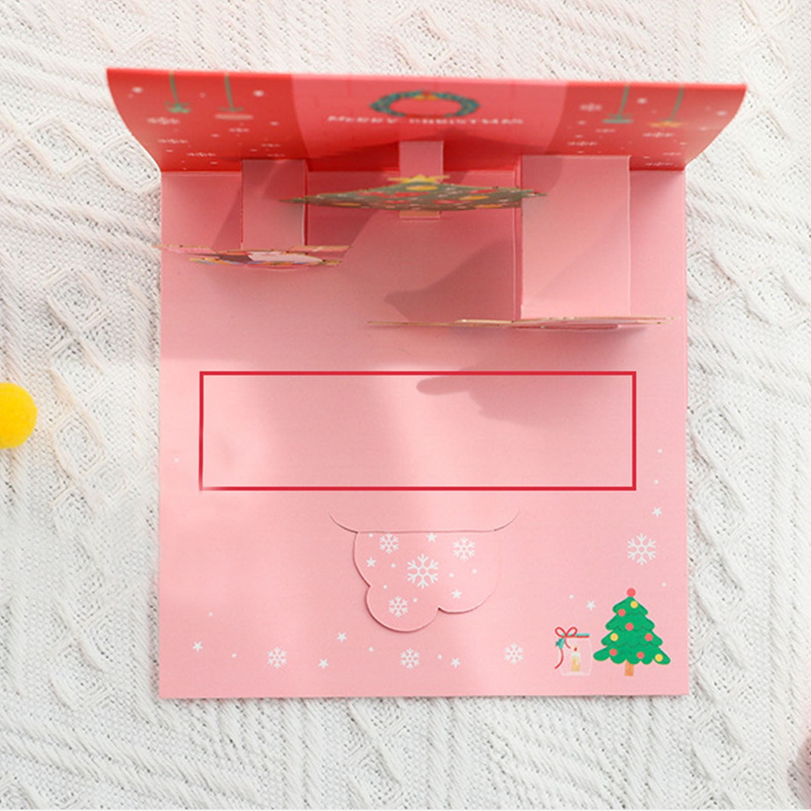 Cartes De Noël Musicales Lumineuses 3D - Pop-up Festif, Messages Interactifs, Pour Famille, Amis, Cadeau Créatif