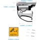 thumbnail image 5 of (plateado) Cámara domo de seguridad CCTV simulada falsa para vigilancia interior y exterior con una luz LED., 5 of 5