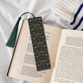 thumbnail image 4 of Kdxio Wasp and Florals Print Metal Tassel Bookmarks,Perfect Gift for Art Lovers and Bookworms Metal Bookmarks for Women, 4 of 8