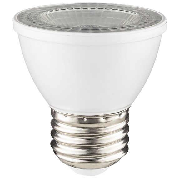 Diodesy- Pack of 6 MR16/LED/7W/MED/40K/6PK MR16 LED Short Neck Light Bulb, 7W (60W Halogen Equivalent), 4000K Cool White, E26 Dimmable, Spotlights for Outdoor Landscape, Tracking Lights, Recessed, ETL