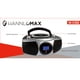 thumbnail image 4 of Reproductor portátil de CD/MP3 HANNLOMAX HX-315CD con Bluetooth y USB, 4 of 5
