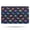 Dinosaur and Star Navy Blue Pattern, variant on Dinosaur and Silhouette White Pattern Non Slip Microfiber Bathroom Rugs, Soft Rubber Backing Bath Mats for Bathroom Floor Tub and Shower,24"x60"
