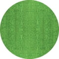 thumbnail image 1 of Ahgly Company Indoor Round Oriental Green Industrial Area Rugs, 3' Round, 1 of 4