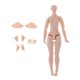 thumbnail image 1 of 20 Articuciones de Cuerpo Y Manos Desnudas Naturales para Accesorios de Bricoje de Muñeca Media, 1 of 9
