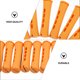 thumbnail image 2 of IDEANATEGRATE 20Ud Herramientas Para Peinar Plásticos Resistentes, 2 of 5