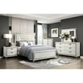 thumbnail image 5 of Antique White Nightstand With 2 Drawers And Bearing Glides For Bedroom Luxury 2 In Elegance, 5 of 6
