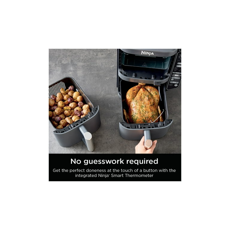 Ninja DoubleStack Smart XL 10-Qt Air Fryer, Space Saving Design