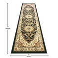 thumbnail image 4 of Masada Rugs Traditional Area Rug Runner 32 In. X 10 Ft. Black Bellagio 401, 4 of 6