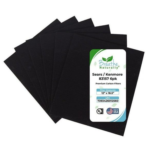Sears / Kenmore 83157 Replacement Carbon Pre-Filter 6pk - 83157, 83254, 85254