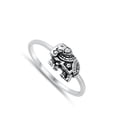 thumbnail image 4 of Ornate Decorated Elephant Animal Ring .925 Sterling Silver Band Jewelry Female Male Unisex Size 10, 4 of 4