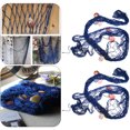 thumbnail image 3 of Decorativa Pesca Náutica Concha Mar Cgtredaw Fiesta en La Playa Pared Costera Azul 2 Uds, 3 of 6