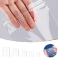 thumbnail image 2 of Eqslft Clear Self Sealing Cellophane Bags,100 Pcs Cookie Bags Resealable Cellophane Bag for Packaging Cookies, Candy and Products, 9*13cm, 2 of 7