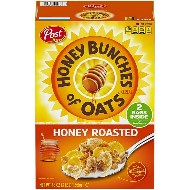 Honey Bunches of Oats Honey Roasted, 48 oz.