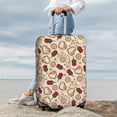 thumbnail image 4 of Wukai Valentine'S Day Rose Elastic Luggage Cover: Personalized Protection for Your Suitcase - Fits 19~29-inch, Washable & Durable Travel Companion-Large, 4 of 8