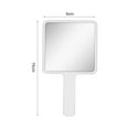 thumbnail image 2 of Portable Makeup Mirror - Vanity Mirror for Travel, Home, Office - Beauty Gifts for Bridesmaids, Women & Girls - white, 2 of 5