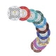 thumbnail image 5 of Nominal De 100 Dólares Fichas Poker De Arcilla Sala De Póquer Del Casino Etiqueta Juegos Sunnimix fichas de póker, 5 of 6