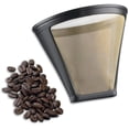 thumbnail image 1 of Filtro de oro Cuisinart para cafeteras Cuisinart de 4 tazas, dorado/negro, 1 of 3
