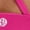 BrightPink, variant on Sports Bra for Women High Impact Padded Longline Workout Tank Top Crisscross Back Yoga Fitness Bra