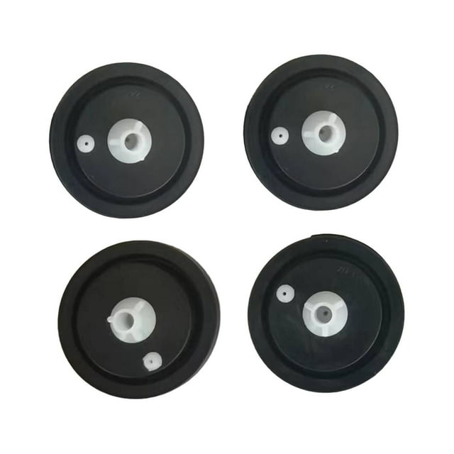 4 Piezas de Arandela de Diafragma, Accesorios de Lámina de Sellado, Válvula Electromagnética, Junta de Anillo de Sellado de Entrada de Agua DYNWAVEMX Diafragma de válvula solenoide