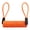 Orange 1.5m, variant on CEORPER Motorcycle Reminder Cable Disc Lock Anti-Theft Spring Wire Rope Security Cable