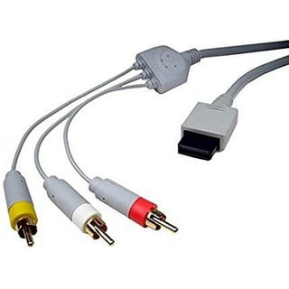 Composite Audio Video AV RCA Cable Cord for Nintendo Wii/Wii U – Retro Game  Repair Shop LLC