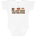 thumbnail image 3 of Inktastic Thanksgiving Here for the Food Boys or Girls Baby Bodysuit, 3 of 5