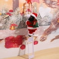 thumbnail image 5 of Rdhnmea Electric Santa Claus Climbing Ladder Lovely Climbing Santa Doll Toy Christmas Tree Decorations Santa Claus Figures for Party Home Xmas Door, 5 of 5