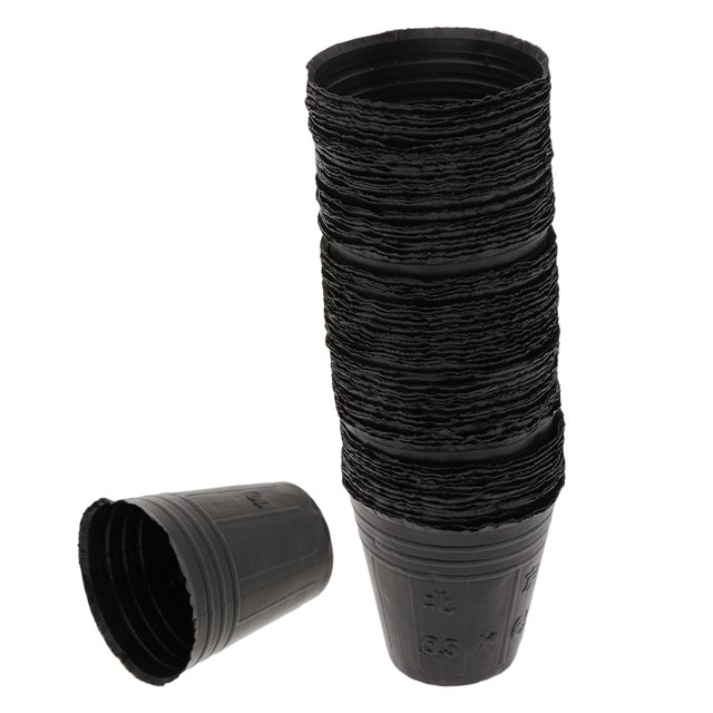 Juego de 100 Macetas de , Jardinera, Jardinera para / Invernadero - 35 x 60 x 60 mm Sunnimix Recipiente de nutrición Pote de plántulas